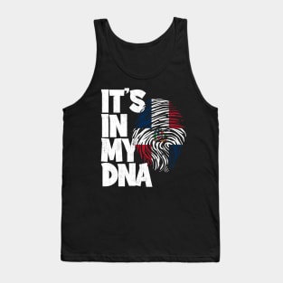 IT'S IN MY DNA Dominican Republic Flag Men Women Kids Tank Top